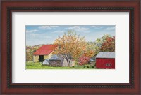 Framed Autumn's Colors Panel