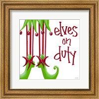 Framed Elves on Duty Square