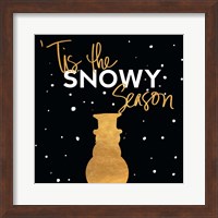 Framed Tis the Snowy Season