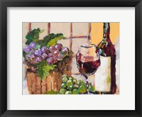 Framed Classic Wine Still Life