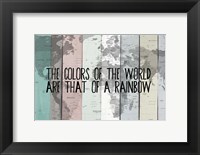 Framed Colors of the World