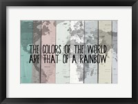 Framed Colors of the World