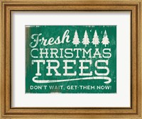 Framed Holiday Wooden Signs I