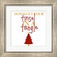 Framed Tinsel in a Tangle