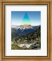 Framed Mountain Peak