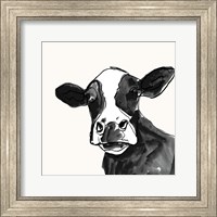Framed Cow Contour I