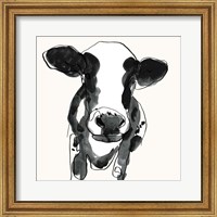 Framed Cow Contour II