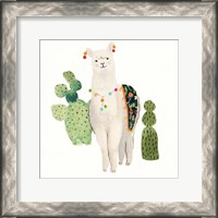 Framed 'Sweet Alpaca V' border=