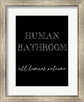 Framed Human Bathroom IV