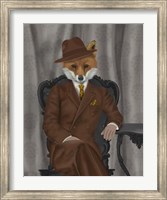 Framed Fox 1930s Gentleman