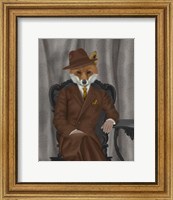 Framed Fox 1930s Gentleman