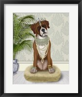 Framed Boxer and Tiara, Full