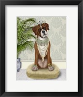 Framed Boxer and Tiara, Full