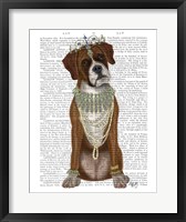 Framed Boxer and Tiara, Full