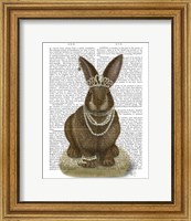 Framed Rabbit and Pearls, Full