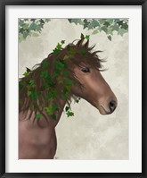 Framed Horse Chestnut with Ivy