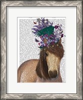 Framed Horse Mad Hatter