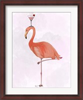 Framed Flamingo and Cocktail 3