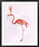 Framed Flamingo and Cocktail 4