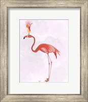 Framed Flamingo and Cocktail 4