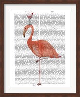 Framed Flamingo and Cocktail 3