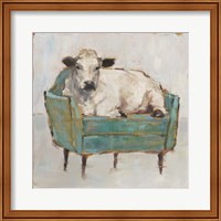 Framed 'Moo-ving In I' border=