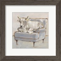 Framed 'Moo-ving In III' border=