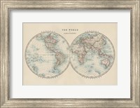 Framed World in Hemispheres