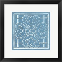 Framed 'Garden Schematic II' border=