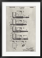 Framed Patent--Pipe