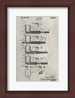 Framed Patent--Pipe