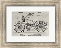 Framed Patent--Motorcycle