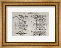 Framed Patent--Aerial Machine