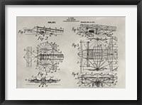 Framed Patent--Aerial Machine