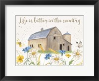 Nostalgic Farm I Framed Print