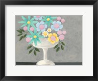 Nouveau Flowers II Framed Print