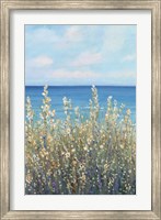 Framed Flowers at the Coast I