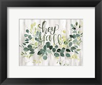 Framed Welcome Wreath III