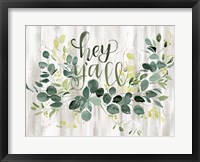 Framed Welcome Wreath III