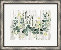 Framed Welcome Wreath III