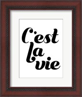 Framed La Vie IV