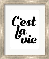 Framed La Vie IV