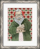 Framed Hipster Santa II