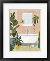 Bathtub Oasis II Framed Print