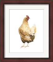 Framed Autumn Chicken III