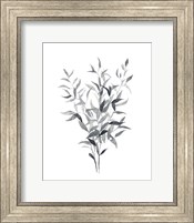 Framed Paynes Grey Botanicals I