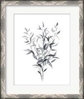 Framed Paynes Grey Botanicals I