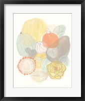 Abstract Succulents II Framed Print