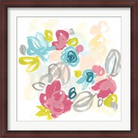 Framed Floral Scatter I