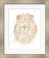 Framed Blush Savannah III